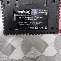 Зарядно за акумулаторни батерий Westfalia, снимка 2 - Други инструменти - 40754909