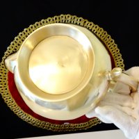 Кана,чайник 1 кг.,никелово сребро,маркирана. , снимка 9 - Антикварни и старинни предмети - 36772313