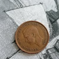 Монета - Великобритания - 1 пени | 1945г., снимка 2 - Нумизматика и бонистика - 42062851