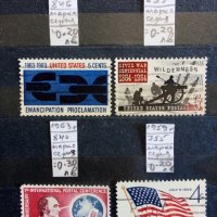 САЩ с пощенско клеймо, снимка 3 - Филателия - 37612347
