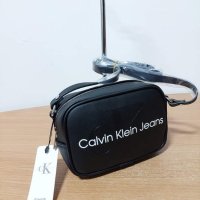 Черна чанта Calvin Klein/SG-E74, снимка 3 - Чанти - 42902914