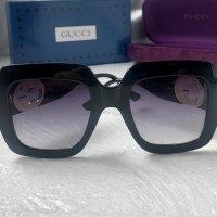 Gucci 2023 дамски слънчеви очила два цвята, снимка 4 - Слънчеви и диоптрични очила - 40791954