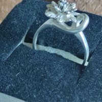 Сребърен пръстен (213), снимка 4 - Пръстени - 44338843