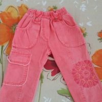 Цветни дънки Кимекс 86 см, снимка 2 - Панталони и долнища за бебе - 30243135