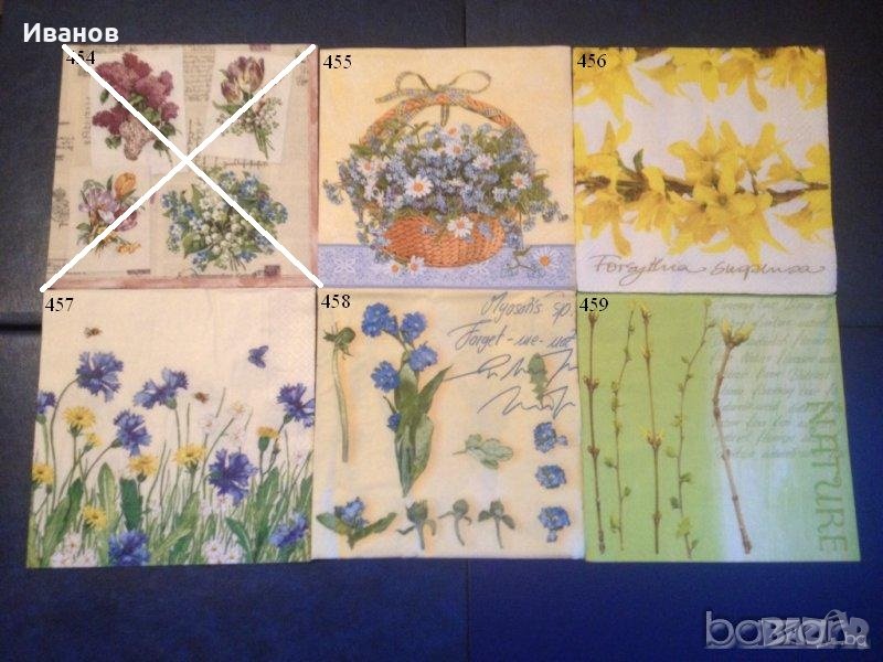 Салфетки за колекция или декупаж, снимка 1