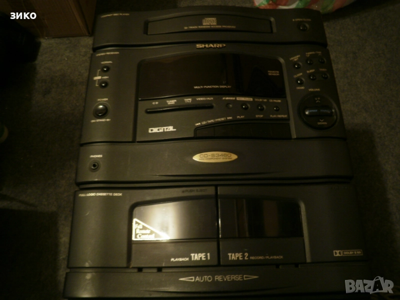 аудио система- SHARP CD-S3460- работи, снимка 1