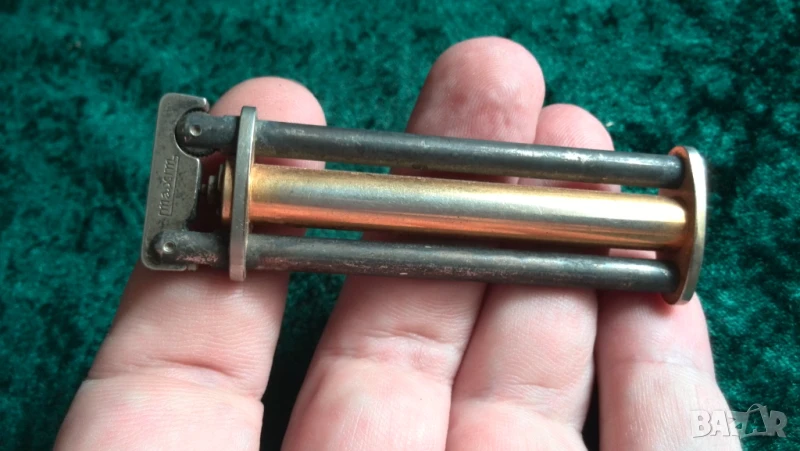 Антична запалка ** Дизайн MAXIM ** Винтидж газова запалка Feuerzeug Accendino, снимка 1