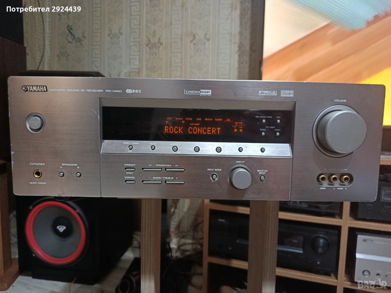 YAMAHA RXV450, снимка 1