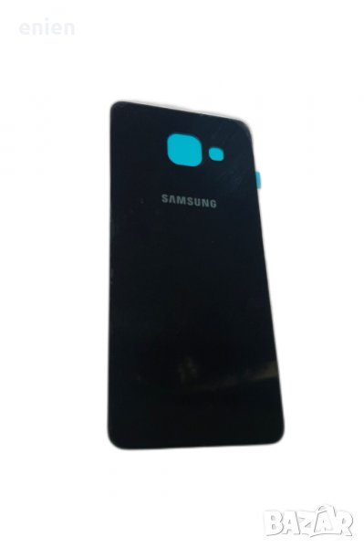 Заден капак, панел стъкло за Samsung Galaxy A3 2016 A310 / Черен, снимка 1