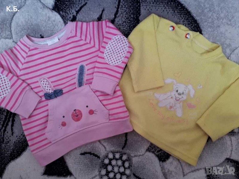 Блузки р-р 74/80, снимка 1