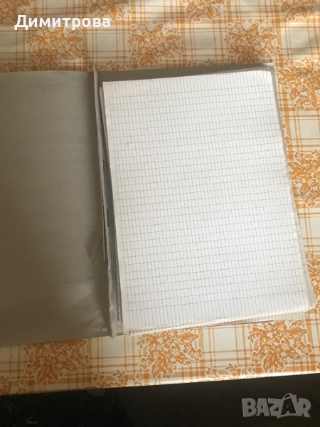 Хартия за пишеща машина, хартия белова, карирани листи, снимка 1