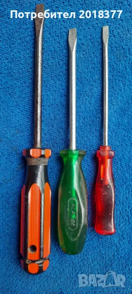 Stanley/Alarm - прави отвертки , снимка 1