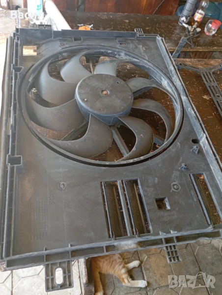 Вентилатор/Перка за климатик за Пежо 308,1.6HDI,120 к.с, 2016г., снимка 1