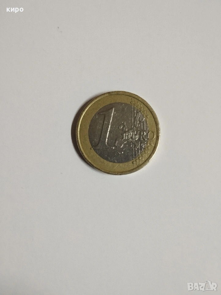 рядка Френска монета от 1евро, снимка 1