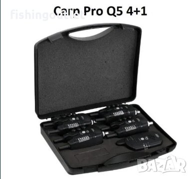  Сигнализатори със станция Carp Pro Q5 3 +1 и 4 + 1.  Договаряне., снимка 1