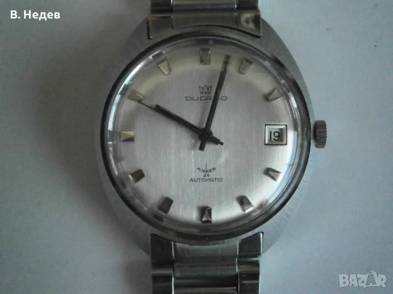 DUCADO Anker, Automatic, case 35mm 25 j, cal. 1381, Germany, ТОП!, снимка 1