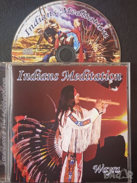 Wayra - Indians Meditation - оригинален музикален диск, снимка 1