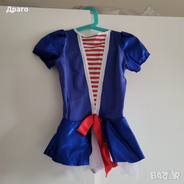 Синя рокля за възраст 6г, снимка 1