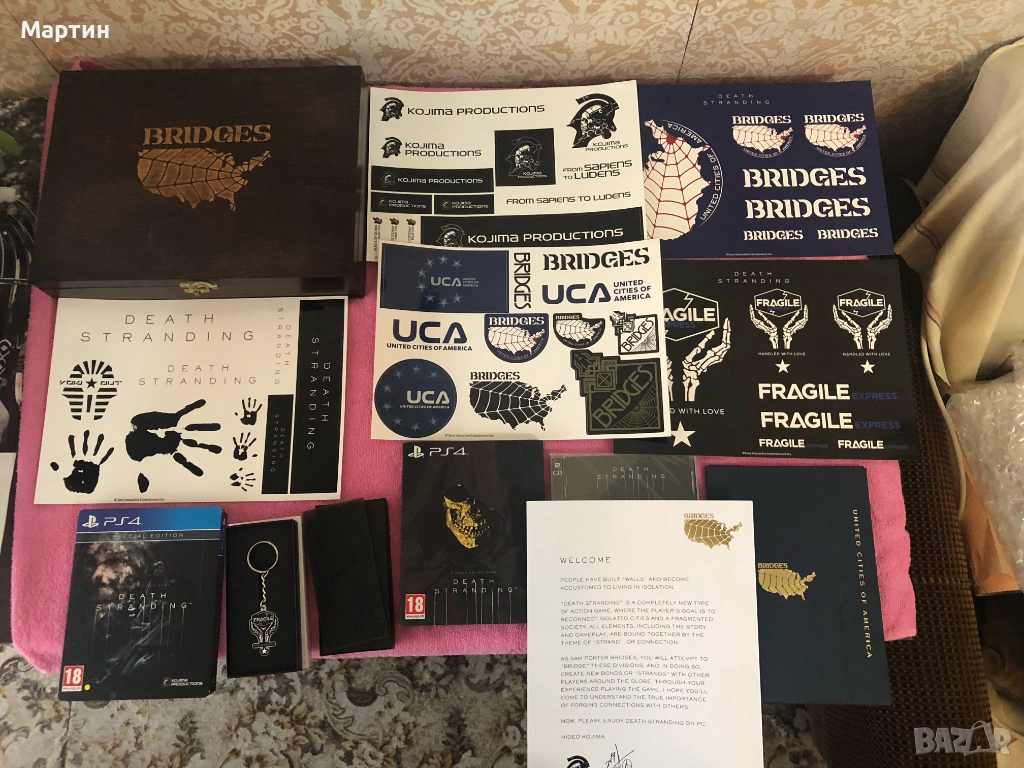 Death Stranding колекция PS4, снимка 1