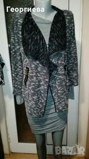 Елегантна жилетка в черно и бяло🍀👚S,M, M/L🍀👚арт.812, снимка 1