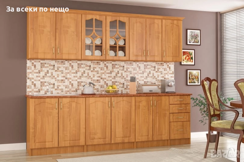 Кухня OLA 2.60м елша/плот корин Код P1356, снимка 1