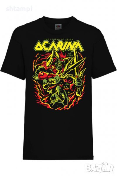 Детска тениска Nintendo Legend of Zelda Ocarina of Time,Игра,Гейм,Геймър,Подарък,Изненада,Повод,Праз, снимка 1
