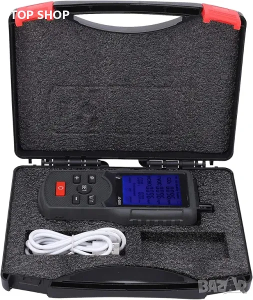 монитор за качество на въздуха CO2 TVOC Детектор за температура и влажност, снимка 1