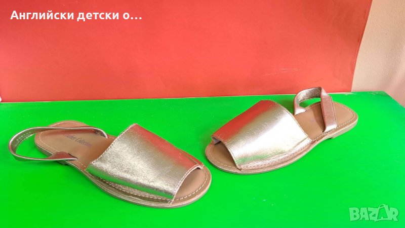 Английски детски сандали естествена кожа , снимка 1