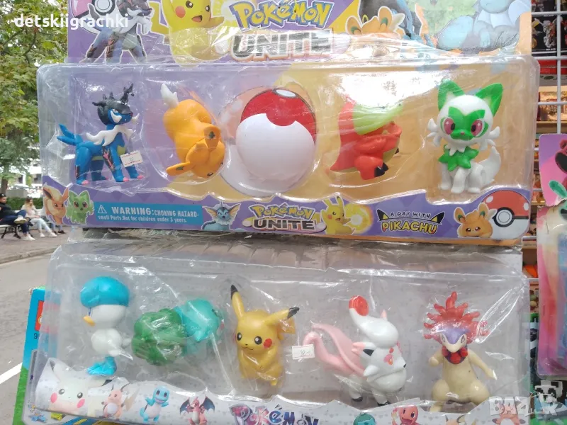 Покемон комплект с фигурки -разнообразие, снимка 1