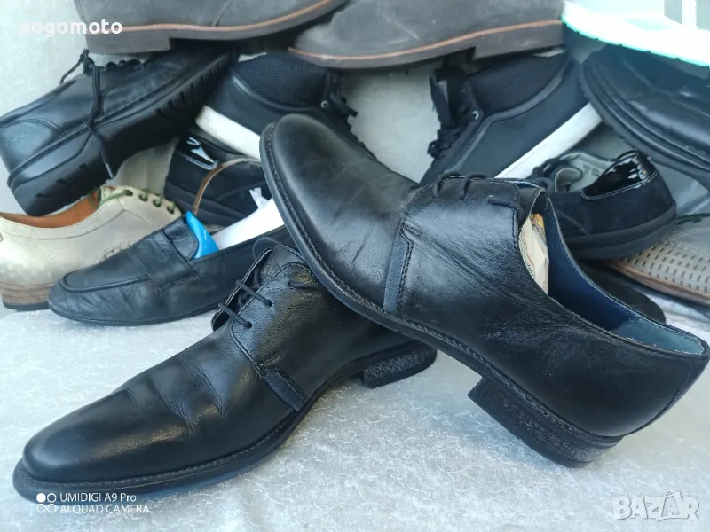 ЛУКС, КАТО НОВИ мъжки ЕЛЕГАНТНИ обувки LUX AM, N- 41 - 42, 100% ЕСТЕСТВЕНА кожа, снимка 1