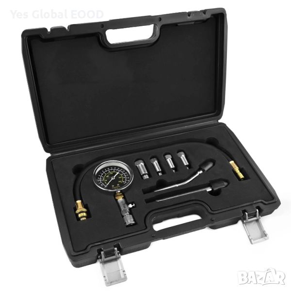 QWORK комплект за тест на компресия на бензинови двигатели, снимка 1