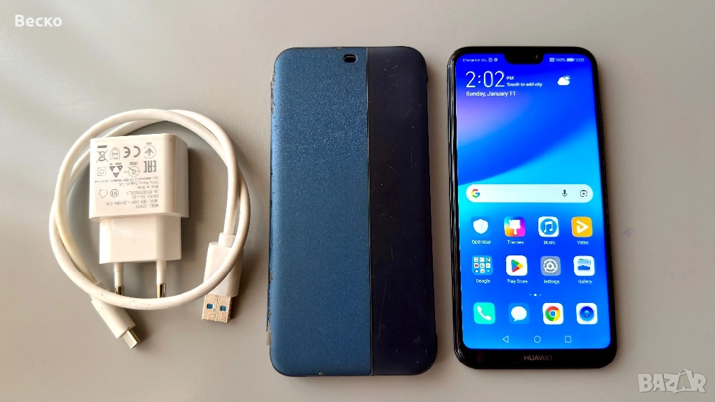 Huawei P20 Lite 64GB – Dual SIM - Много запазен , снимка 1