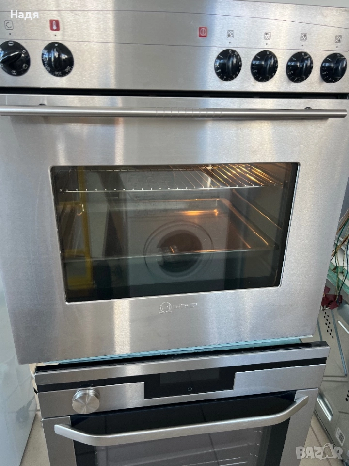 Neff Mega 1329-фурна с котлони за вграждане,инокс, снимка 1