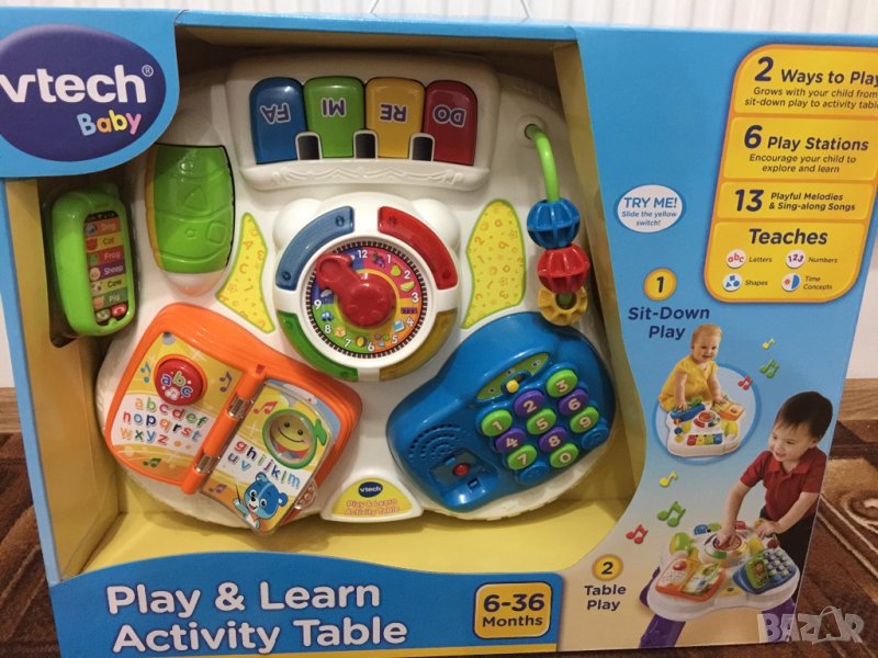 РАЗПРОДАЖБА! Vtech Интерактивна Занимателна Маса, снимка 1