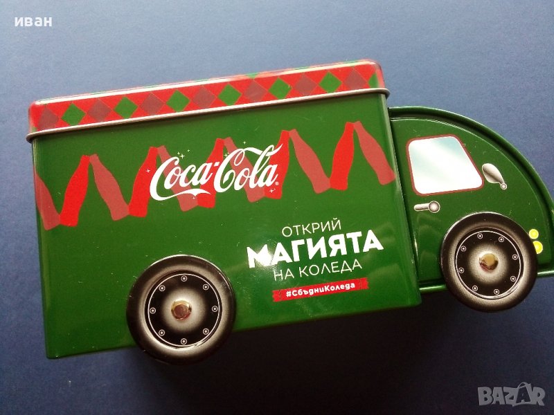Камион на "Кока Кола",метален, снимка 1