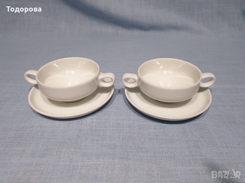 Порцеланов сет-чаши,купи с две дръжки Schonwald  Germany , снимка 1