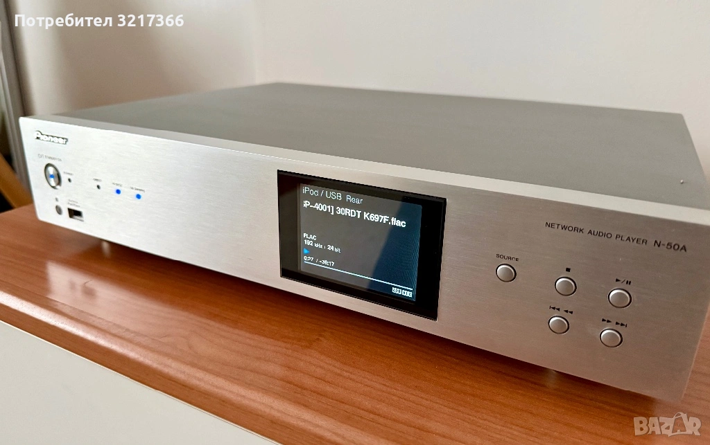Стримър плейър DAC Pioneer N-50A, снимка 1