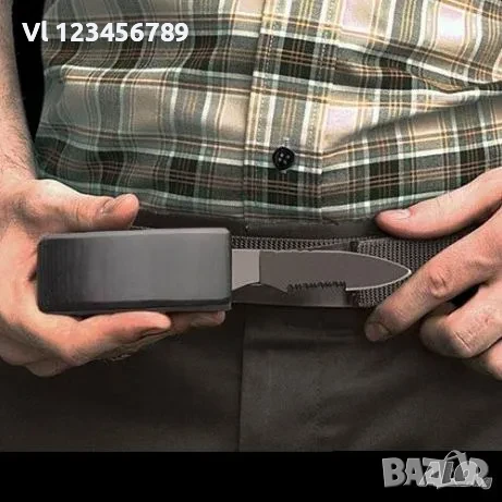 Колан с нож - Belt Knife /скрито носене на нож в токата/, снимка 1