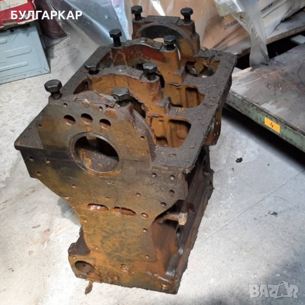 Блок цилиндров  за двигател Перкинс Д 2500, мотокар Рекорд 1 и 1733, снимка 1