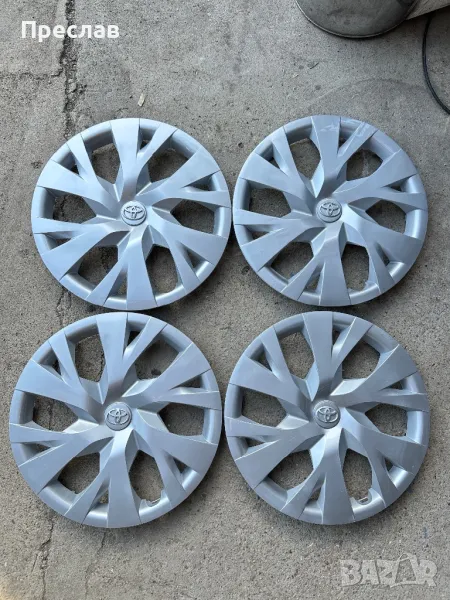 4 броя оригинални тасове за Toyota Yaris, Aygo 15, снимка 1