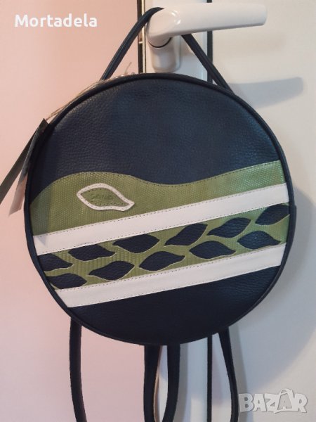 Дамска раница естествена кожа нова, снимка 1