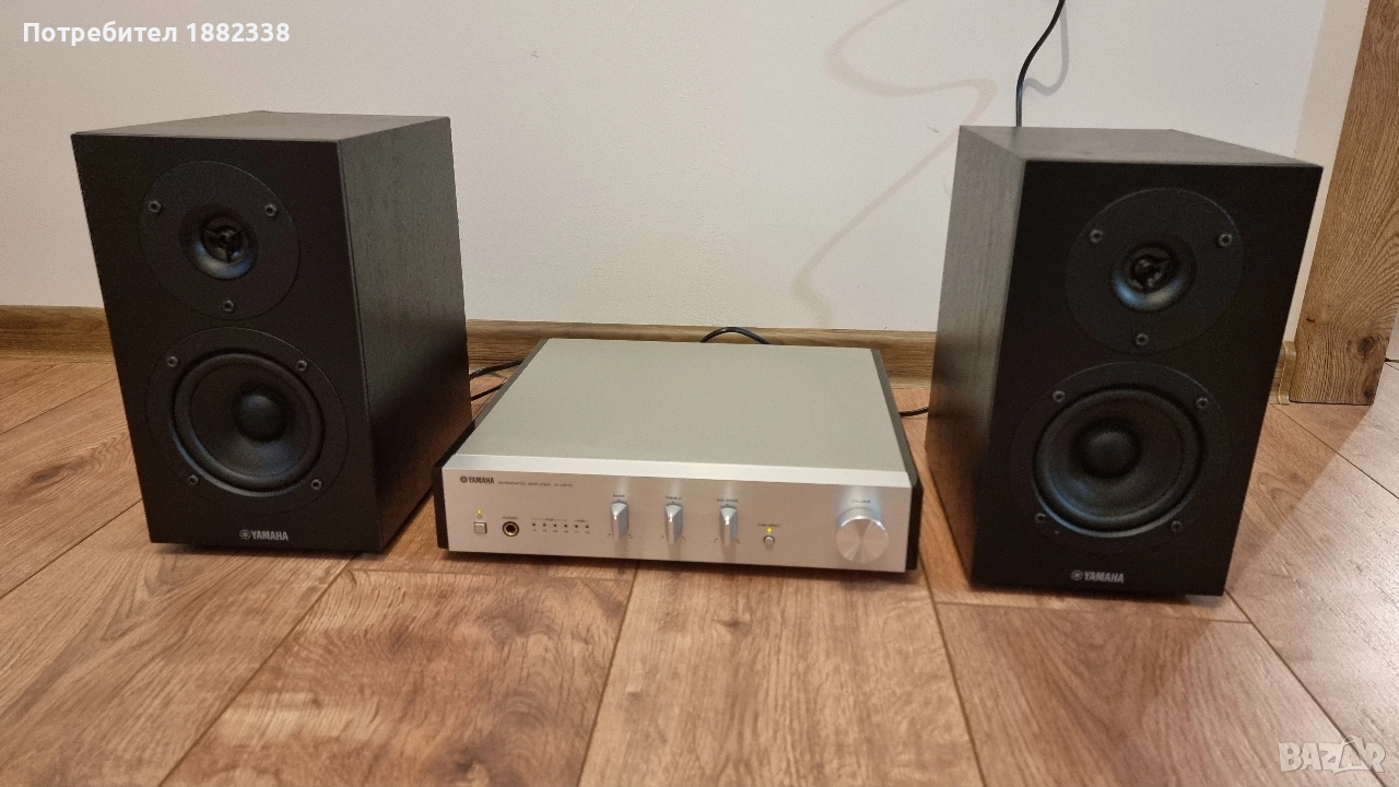 тонколони yamaha ns-bp150 и усилвател yamaha a-u670, снимка 1
