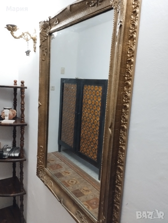 Винтидж огледало  80/110, снимка 1