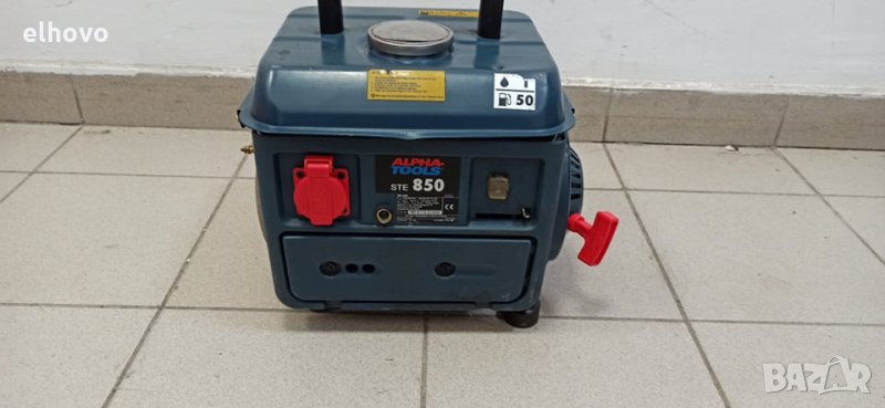 Бензинов монофазен агрегат за ток Alpha Tools STE 850, снимка 1