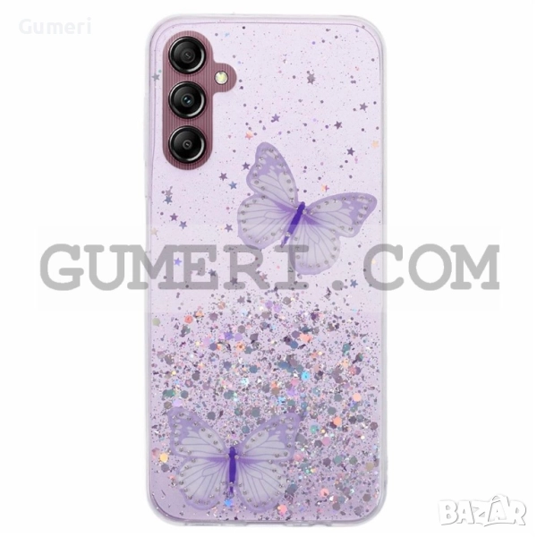 Samsung Galaxy A54 Силиконов Гръб с Пеперуди, снимка 1