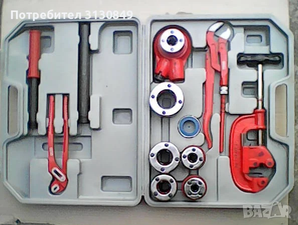 Комплект за нарязване на цолови резби, снимка 1