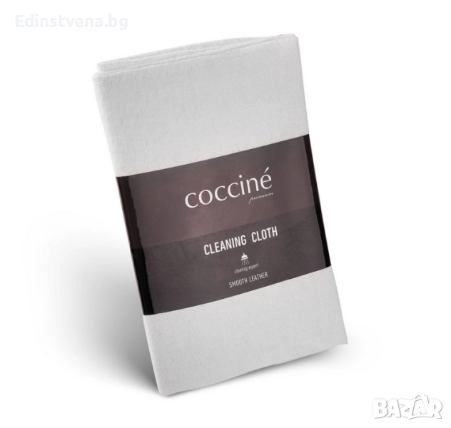 Coccinè Cleaning cloth Мека памучна кърпа за полиране на кожа, 34 cm * 28,5 cm, снимка 1