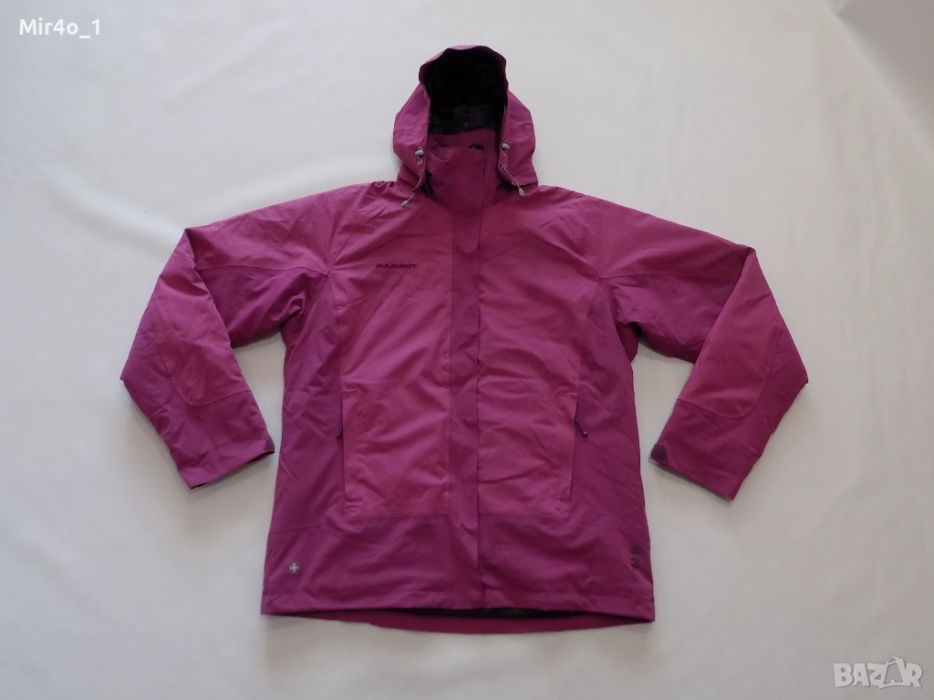 зимно яке mammut dry tech горнище палто парка худи блуза фанела туризъм планина дамско оригинално XL, снимка 1