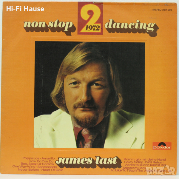 James Last -Non stop Dancing-Грамофонна плоча -LP 12”, снимка 1