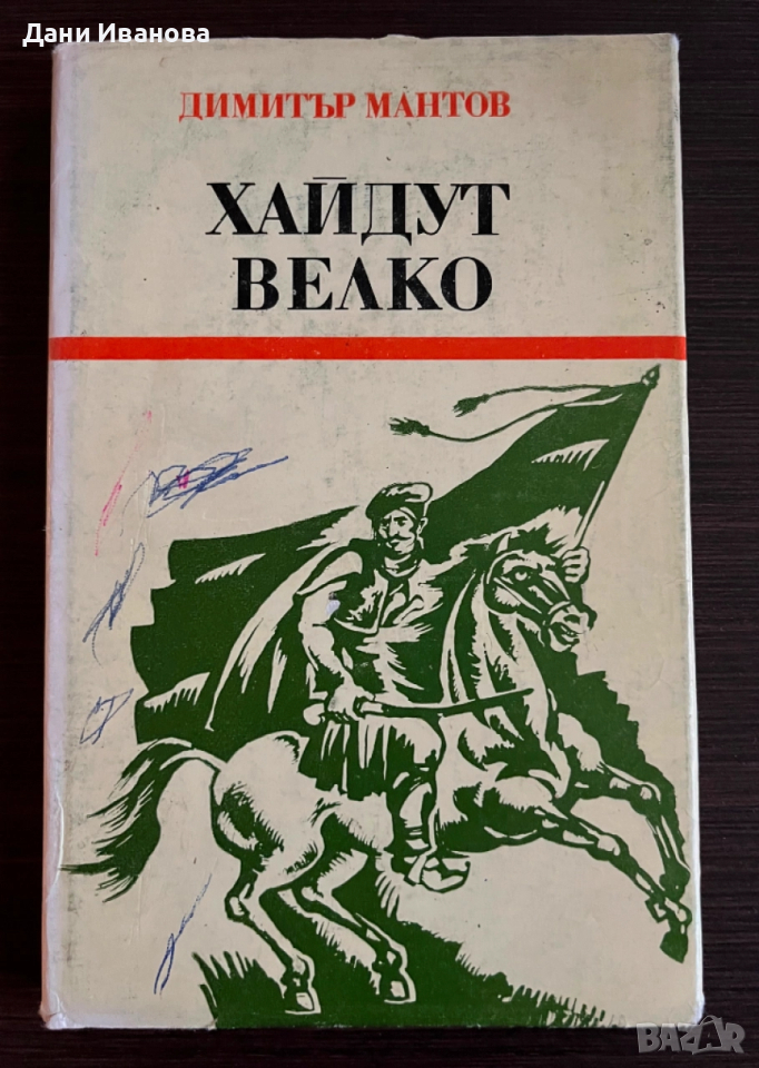 книга ХАЙДУТ ВЕЛКО - Димитър Мантов, снимка 1